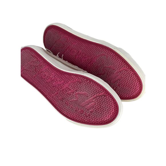 Blowfish Tan Canvas Distressed Slip-On Low-Top Flat Sneakers Women's - Picture 7 of 8